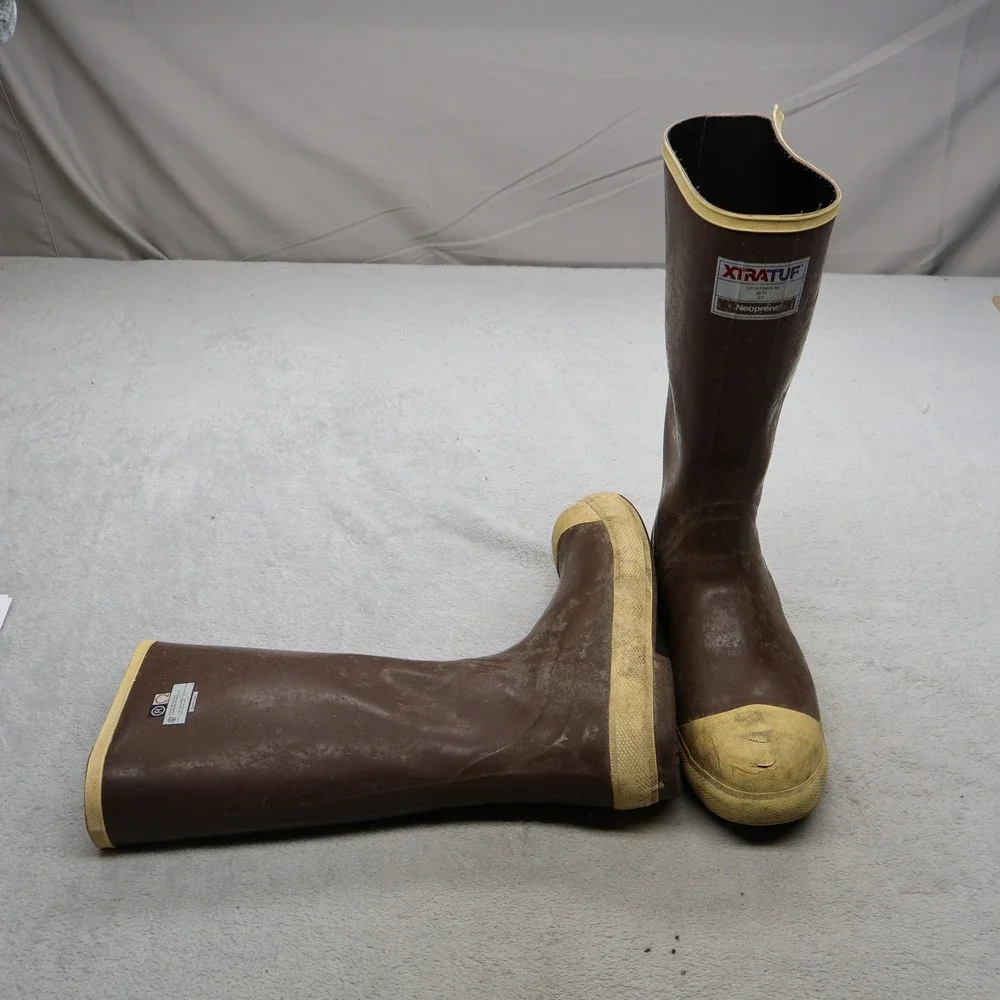 Xtratuf Mens 9 Deck Boots Brown Legacy 15